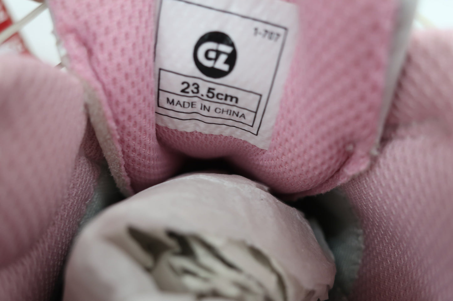 GRAND ZERO ダイヤル式ゴルフシューズ 白ピンク レディース 23.5cm GZS-017L N-8