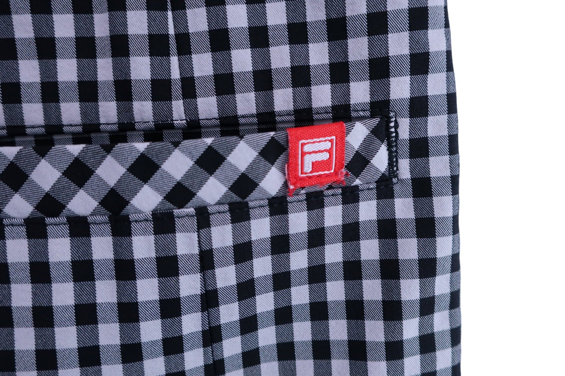 FILA GOLF(フィラゴルフ) スカート 白黒チェック レディース M A-5