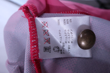 FILA GOLF(フィラゴルフ) ワンピース(インナーパンツ付き) ピンク黒チェック レディース L A-9