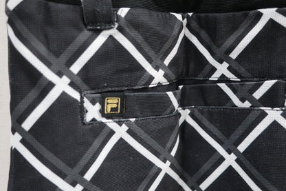 FILA GOLF(フィラゴルフ) ワンピース 黒チェック レディース LL A-7