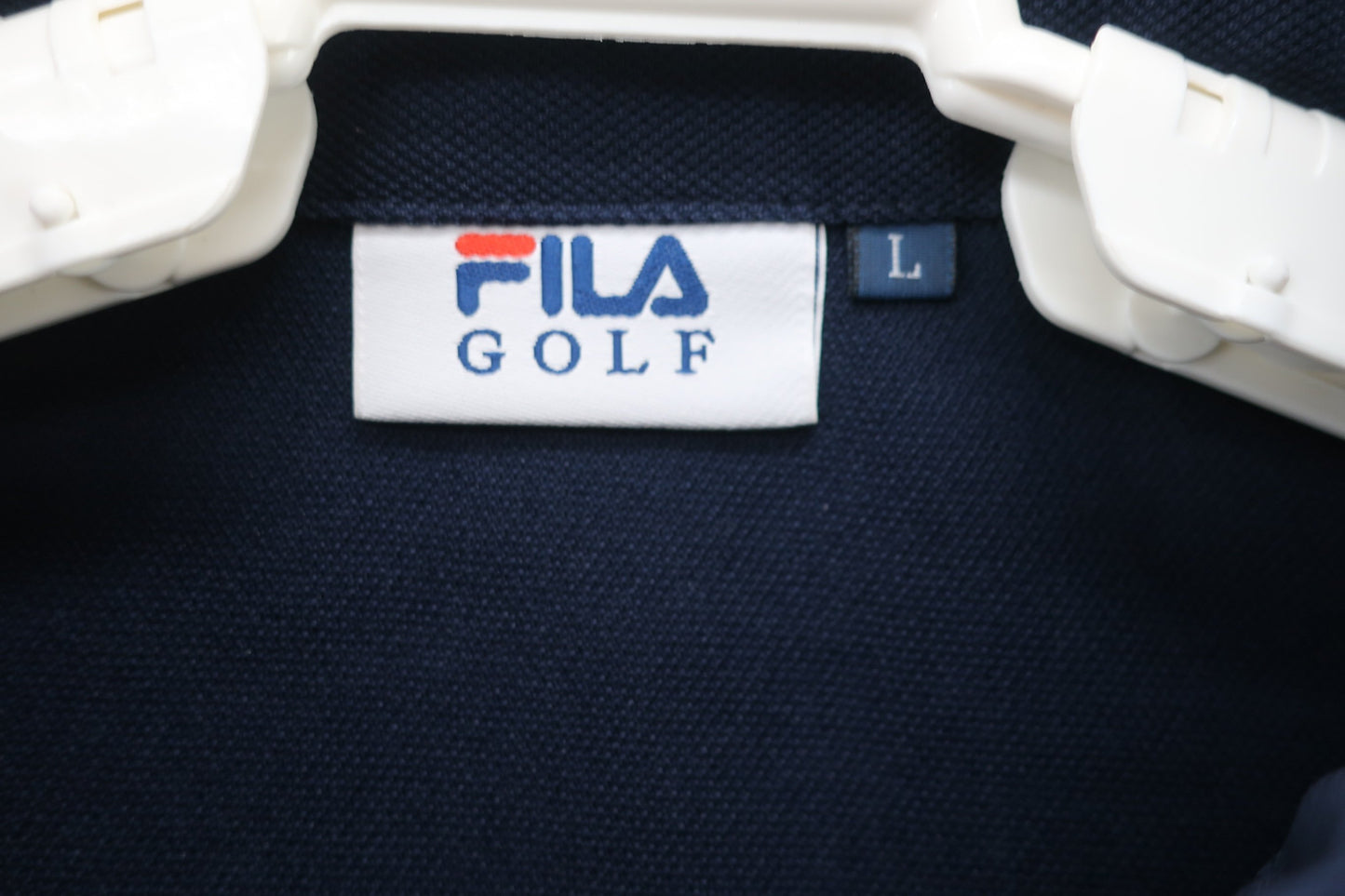 FILA GOLF(フィラゴルフ) ポロシャツ ネイビー レディース L A-4