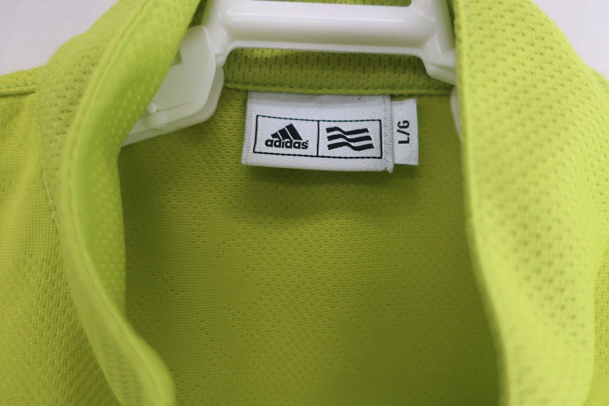 adidas(アディダス) ハーフジップシャツ(インナーシャツ付き) イエロー レディース L A-3