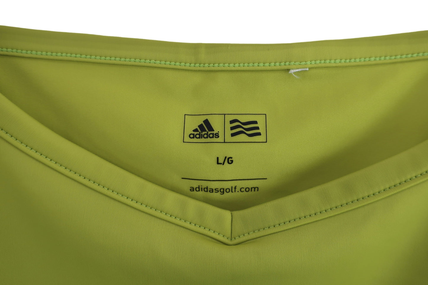 adidas(アディダス) ハーフジップシャツ(インナーシャツ付き) イエロー レディース L A-7