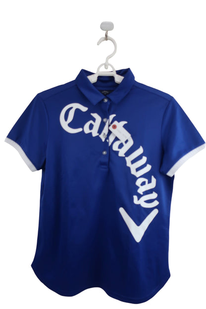 Callaway(キャロウェイ) ポロシャツ 青 レディース L C22134212 A-1