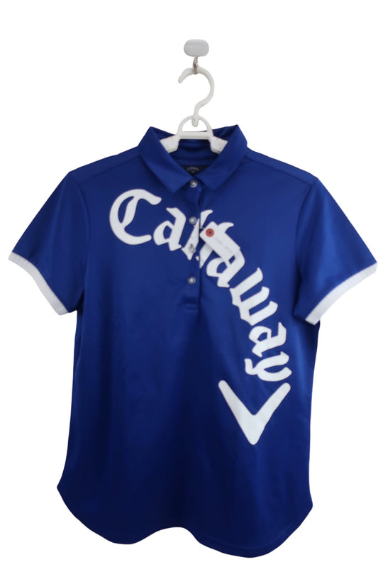 Callaway(キャロウェイ) ポロシャツ 青 レディース L C22134212 A-1