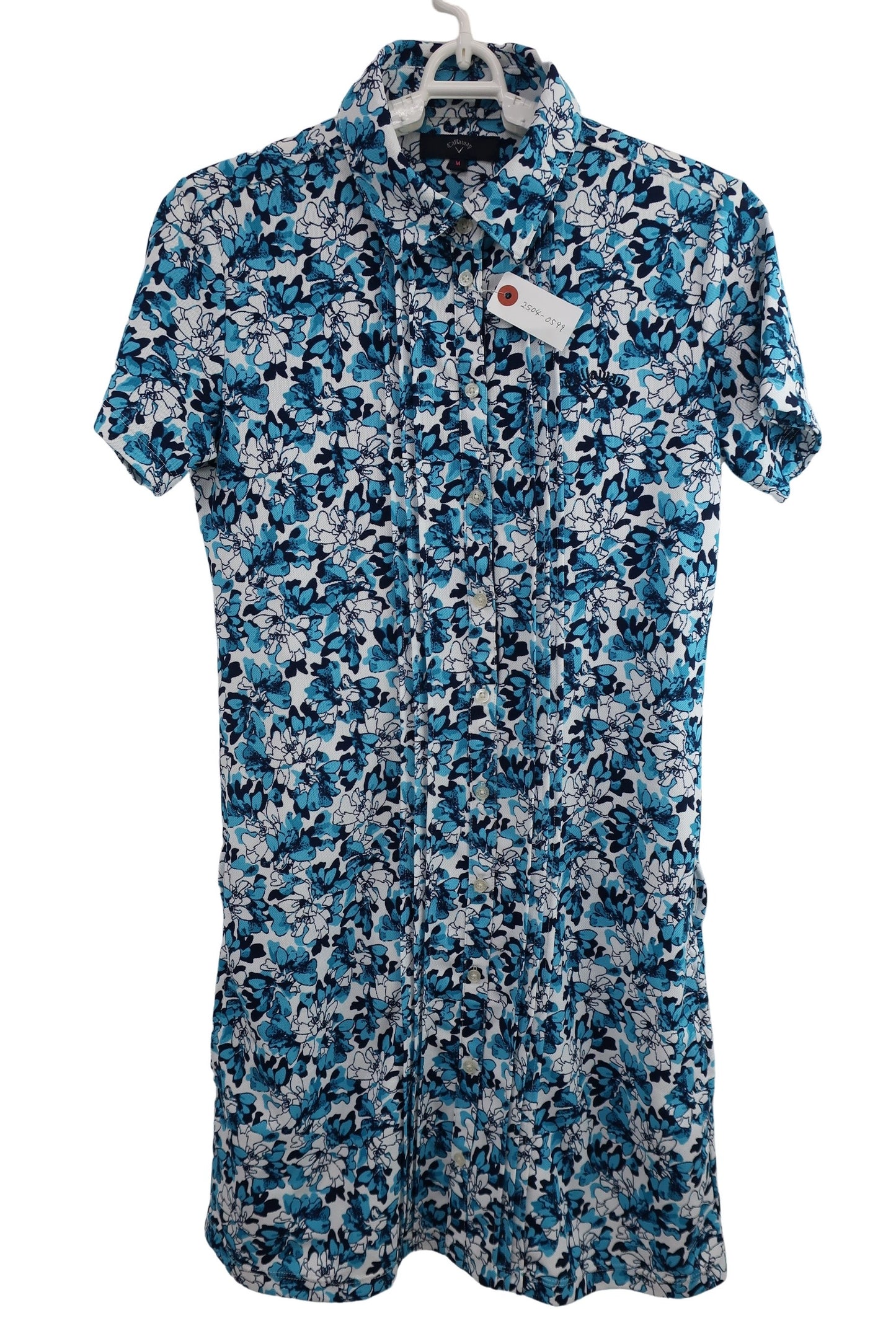 Callaway(キャロウェイ) ワンピース 青花柄 レディース M 241-113817 A-1