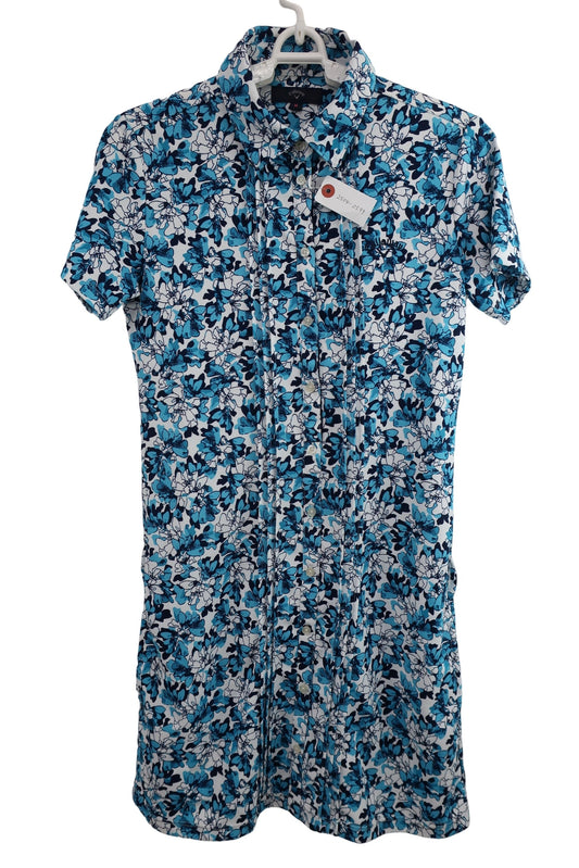 Callaway(キャロウェイ) ワンピース 青花柄 レディース M 241-113817 A-1