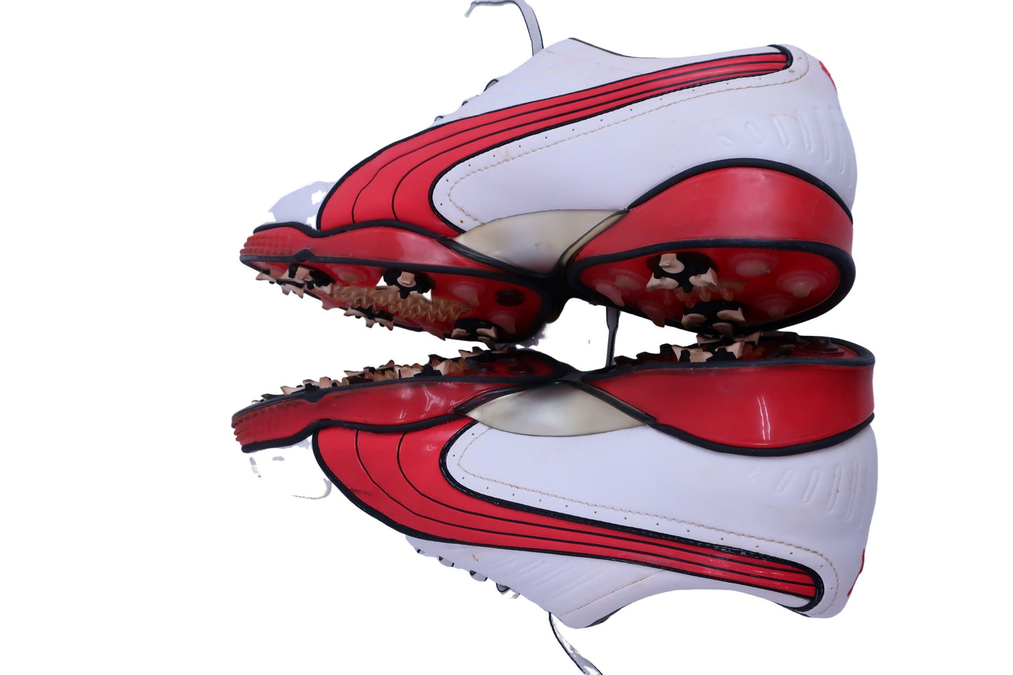 PUMA GOLF(プーマゴルフ) ゴルフシューズ 白赤 メンズ 27.5cm B-4