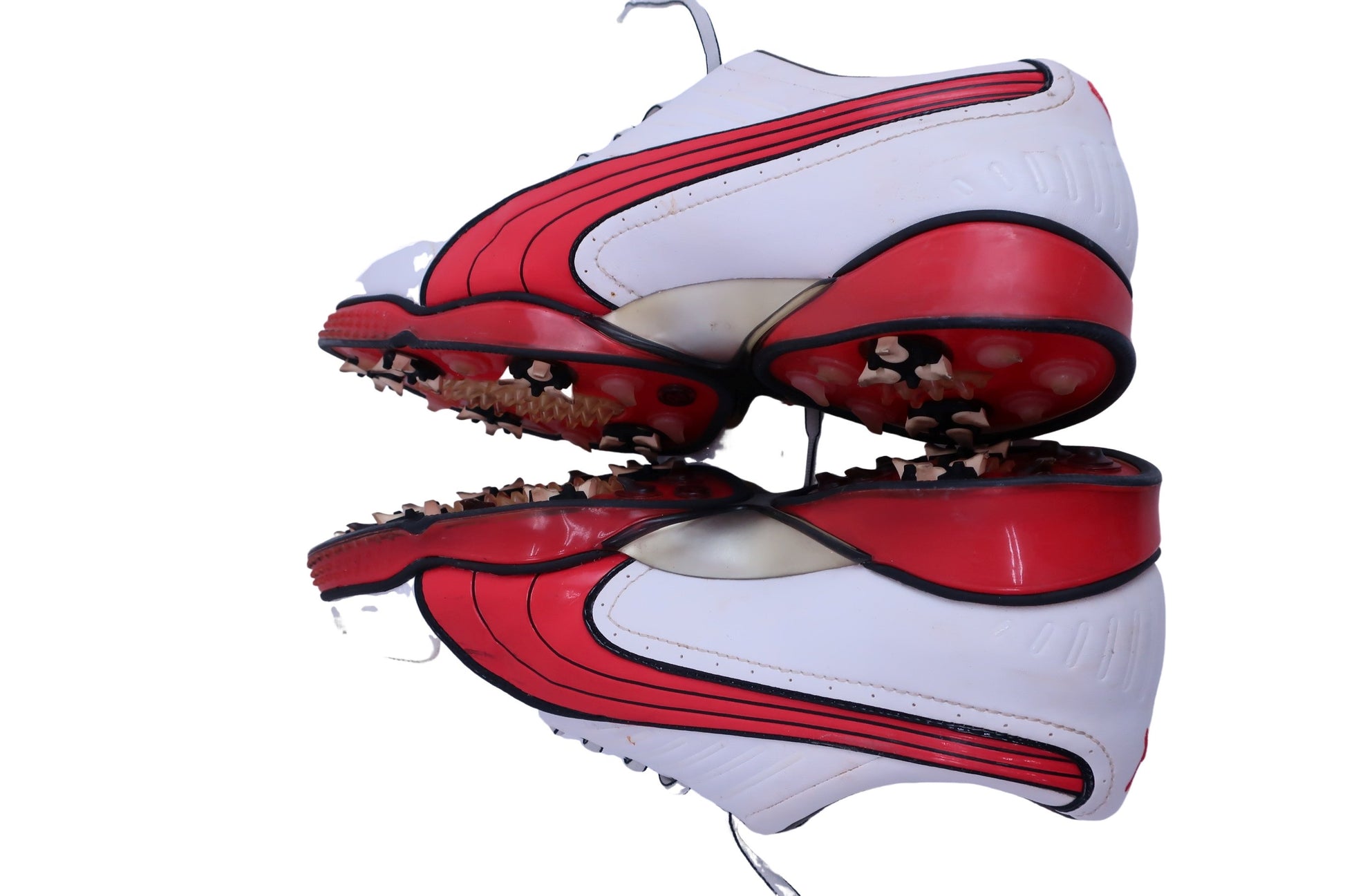 PUMA GOLF(プーマゴルフ) ゴルフシューズ 白赤 メンズ 27.5cm B-4