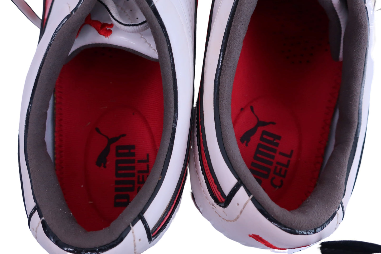 PUMA GOLF(プーマゴルフ) ゴルフシューズ 白赤 メンズ 27.5cm B-6