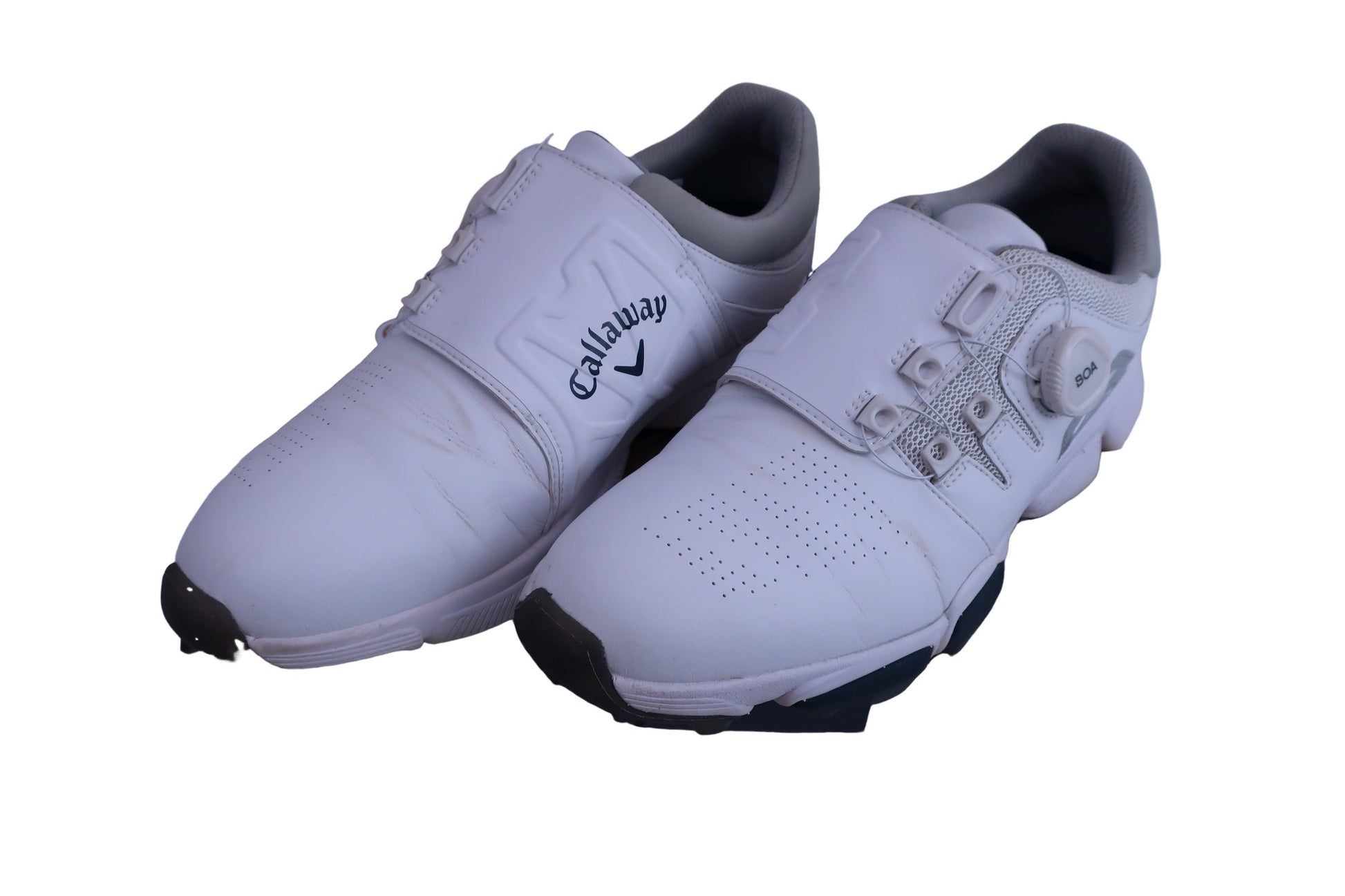 Callaway(キャロウェイ) ダイヤル式ゴルフシューズ 白 メンズ 27.5cm HYPERCHEV BOA 18 B-1