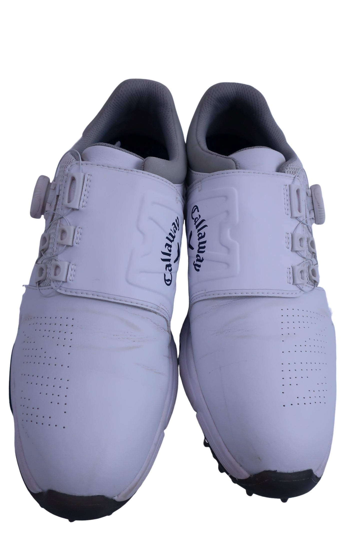 Callaway(キャロウェイ) ダイヤル式ゴルフシューズ 白 メンズ 27.5cm HYPERCHEV BOA 18 B-2