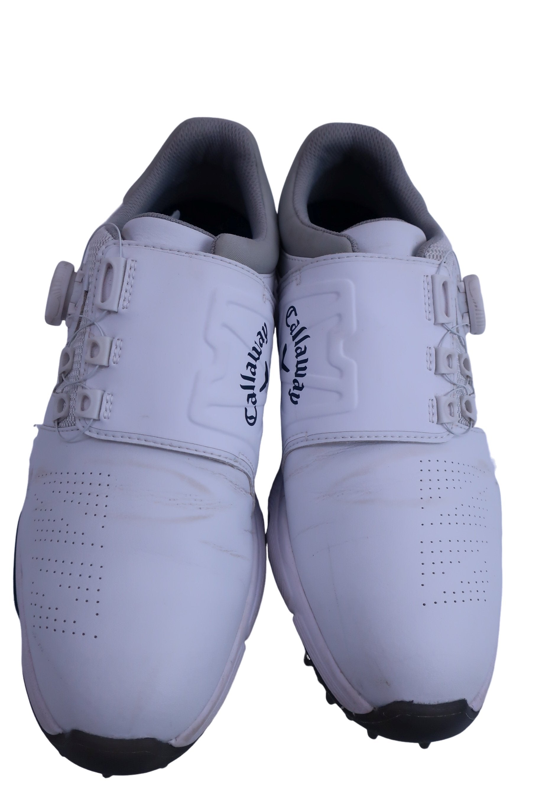 Callaway(キャロウェイ) ダイヤル式ゴルフシューズ 白 メンズ 27.5cm HYPERCHEV BOA 18 B-2