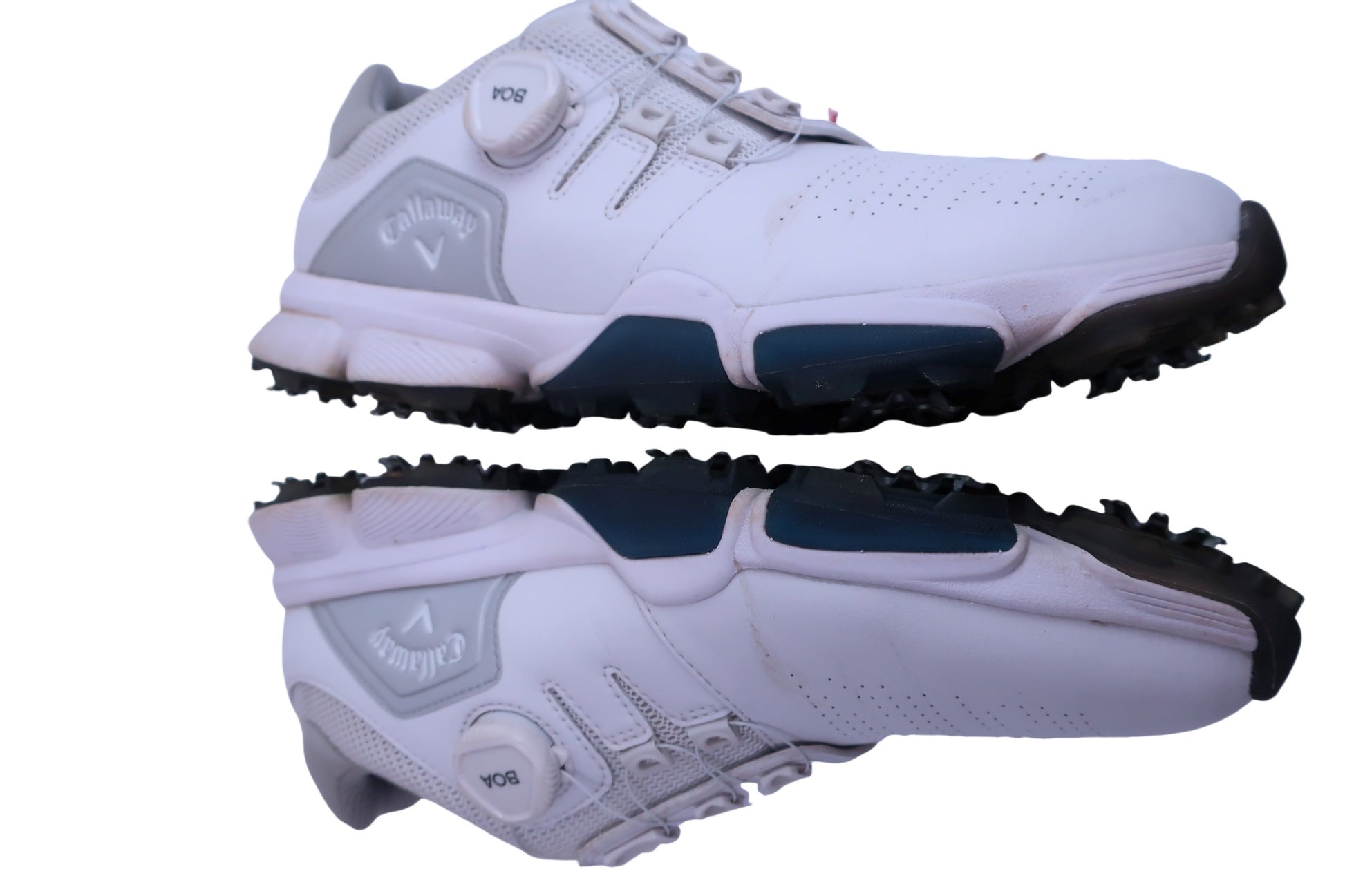 Callaway(キャロウェイ) ダイヤル式ゴルフシューズ 白 メンズ 27.5cm HYPERCHEV BOA 18 B-6