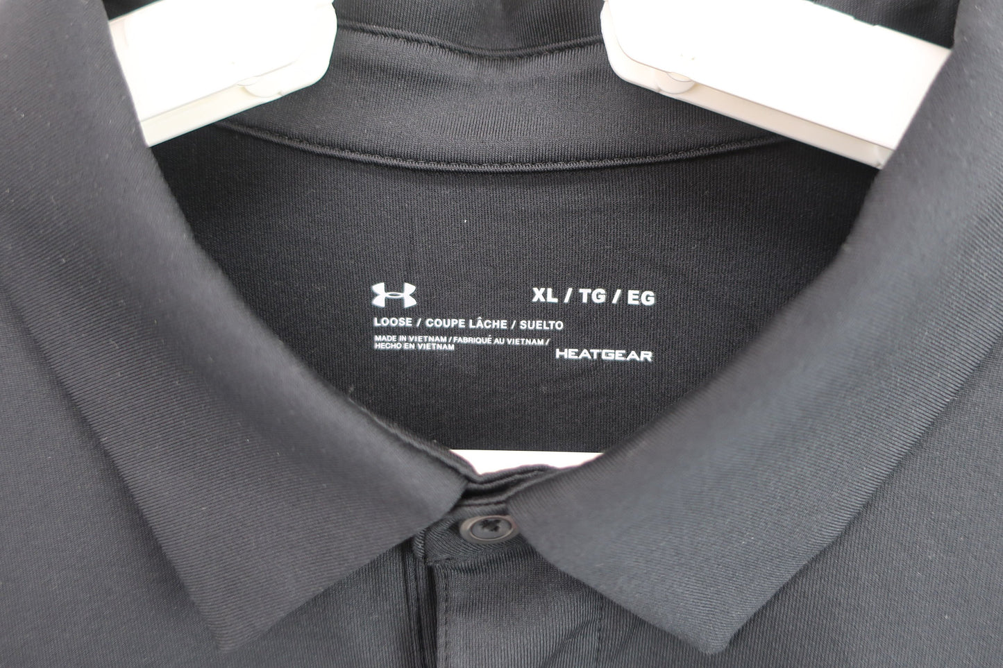 UNDER ARMOUR(アンダーアーマー) 長袖ポロシャツ 黒 メンズ XL A-3