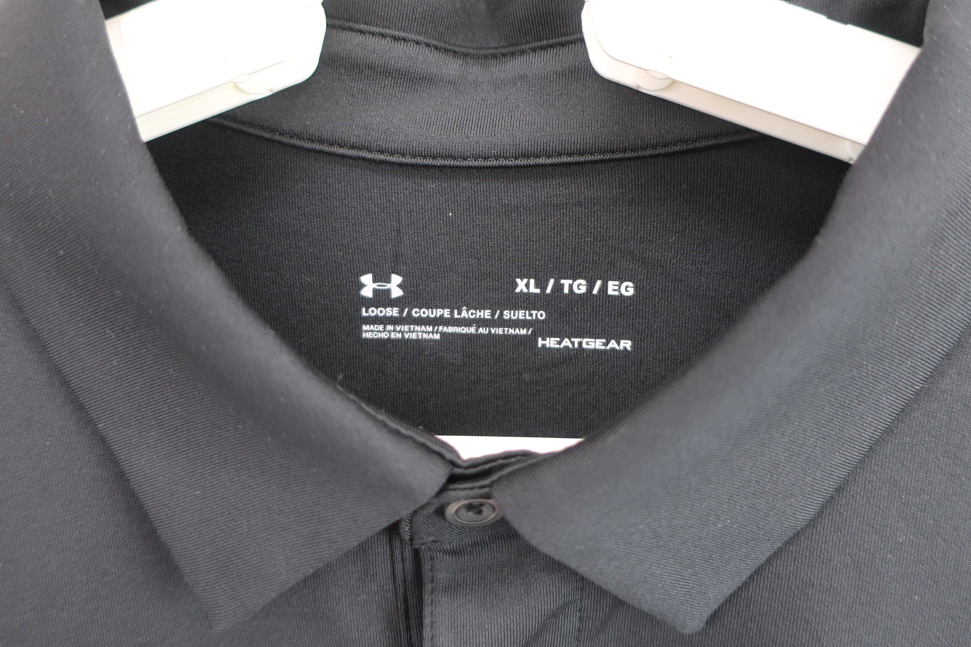 UNDER ARMOUR(アンダーアーマー) 長袖ポロシャツ 黒 メンズ XL A-3