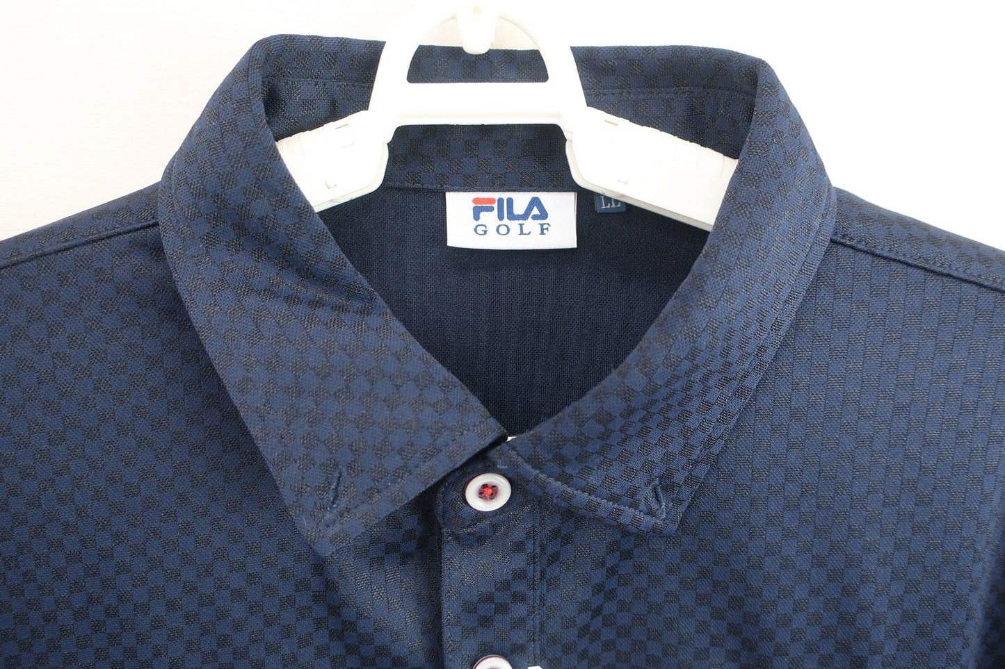 FILA GOLF(フィラゴルフ) ポロシャツ ネイビー メンズ LL A-3