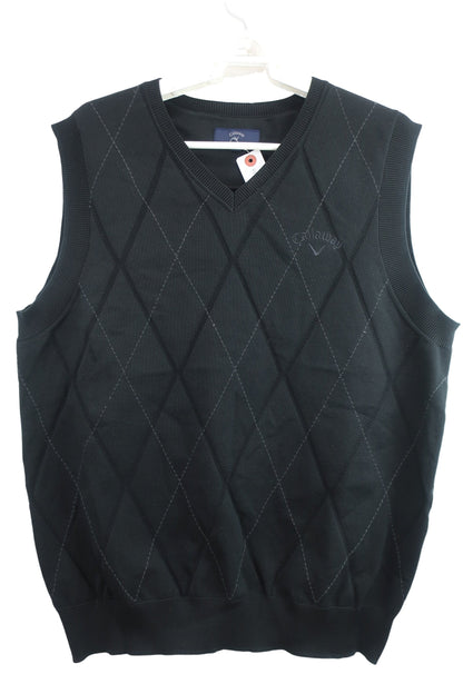 Callaway(キャロウェイ) ベスト 黒 メンズ LL C22219100 A-1