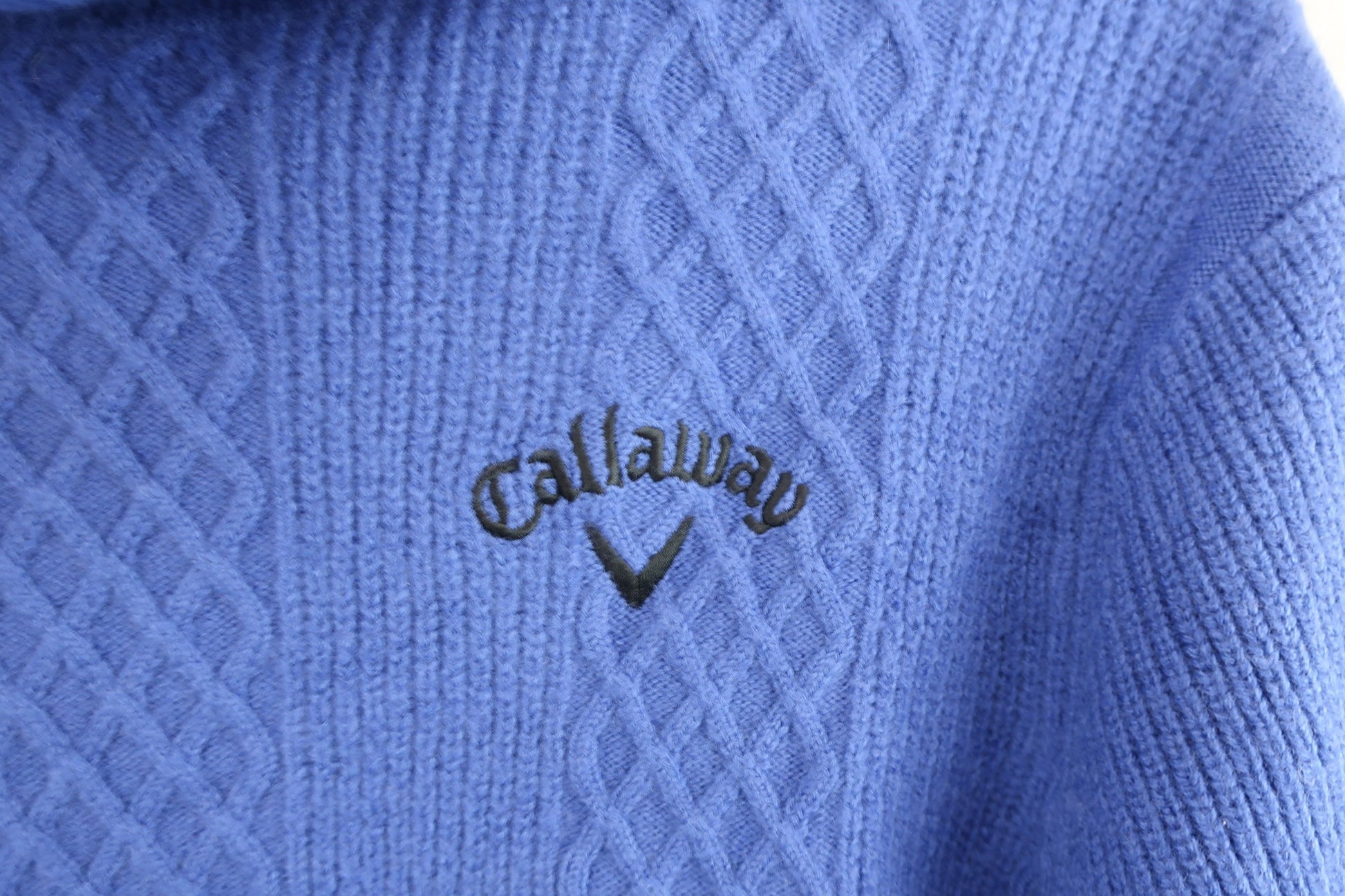 Callaway(キャロウェイ) ハイネックセーター 青系 メンズ LL C22218108 A-2