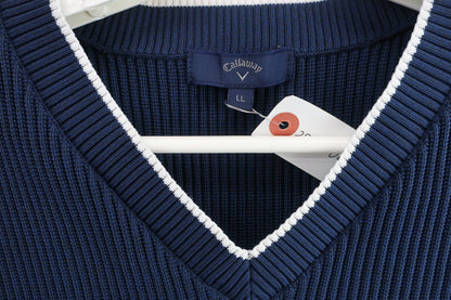 Callaway(キャロウェイ) ベスト ネイビー メンズ LL C22119100 S-3