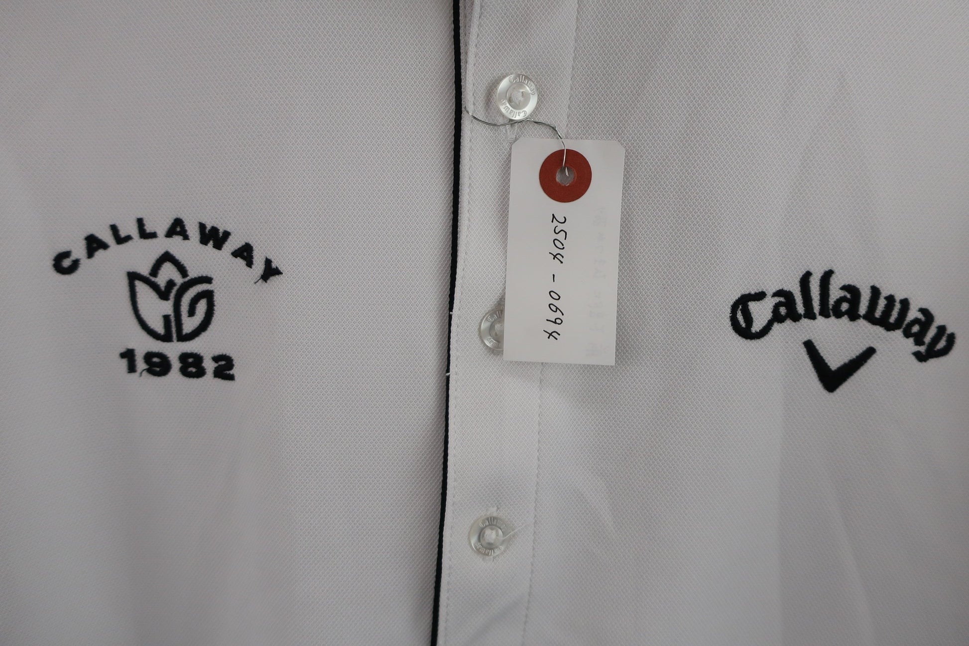 Callaway(キャロウェイ) ポロシャツ 白 メンズ L C22133100 A-2