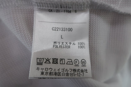 Callaway(キャロウェイ) ポロシャツ 白 メンズ L C22133100 A-7