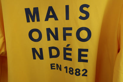 le coq sportif(ルコックスポルティフ) 長袖モックネックシャツ イエロー メンズ L A-2