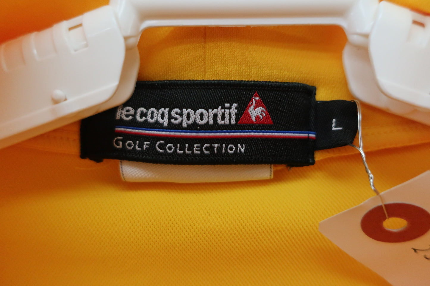 le coq sportif(ルコックスポルティフ) 長袖モックネックシャツ イエロー メンズ L A-3