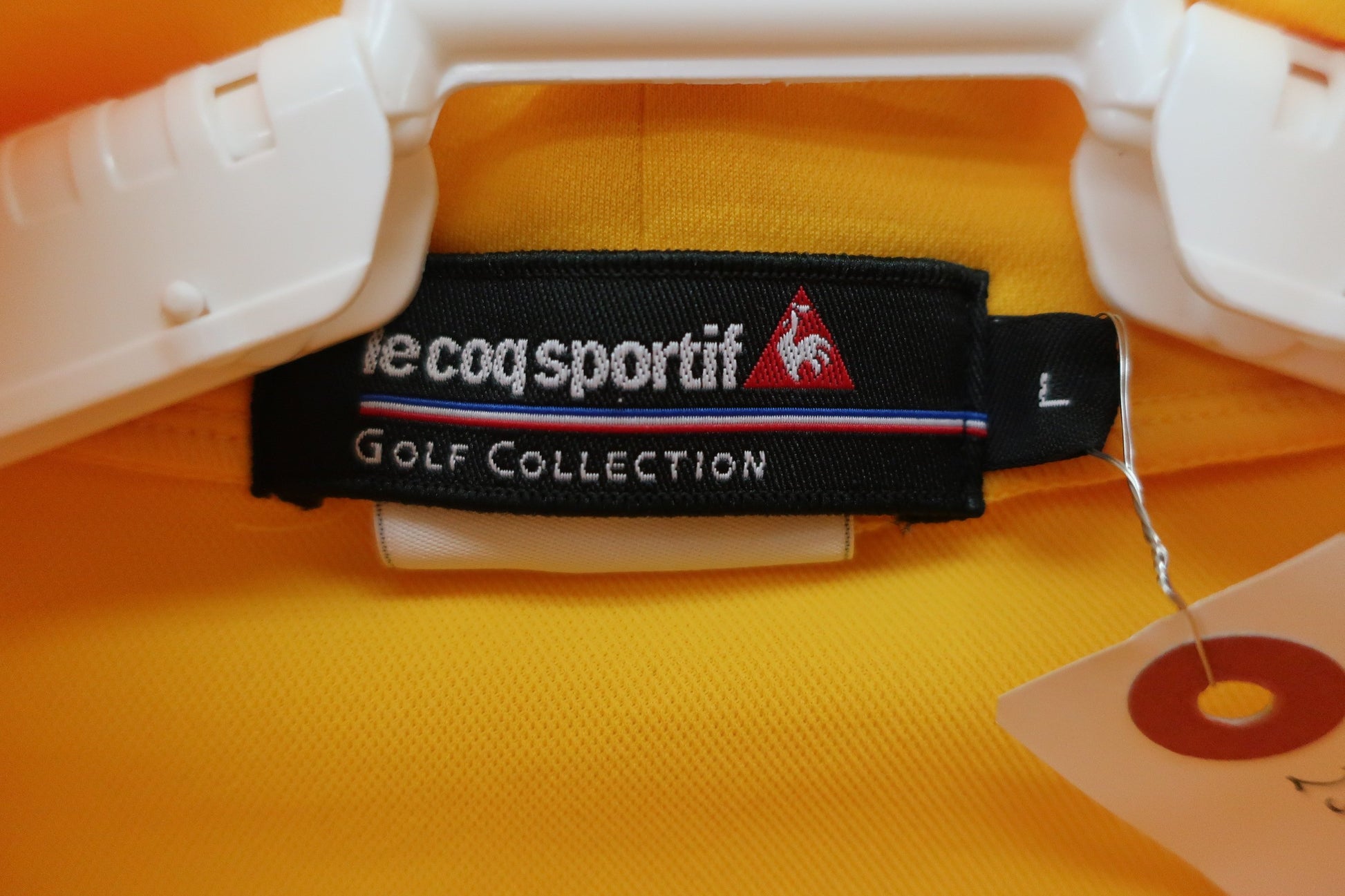 le coq sportif(ルコックスポルティフ) 長袖モックネックシャツ イエロー メンズ L A-3