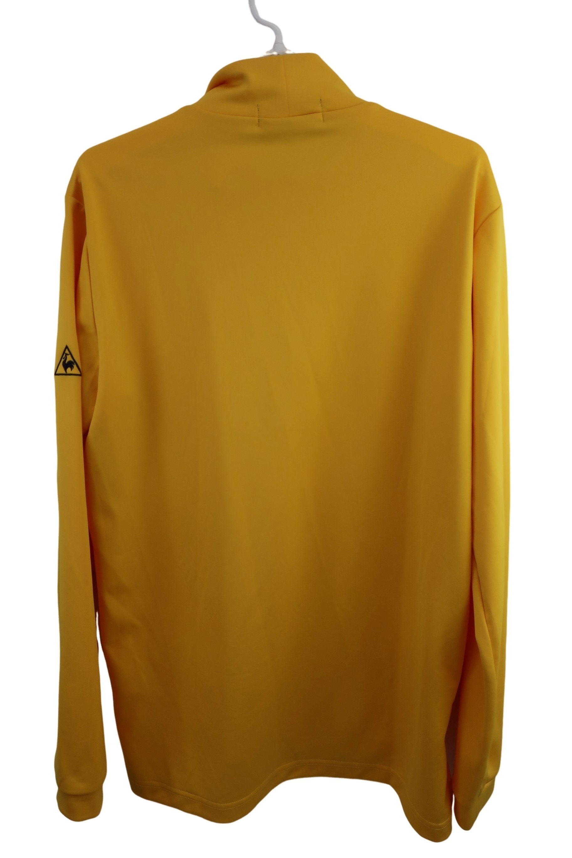 le coq sportif(ルコックスポルティフ) 長袖モックネックシャツ イエロー メンズ L A-6
