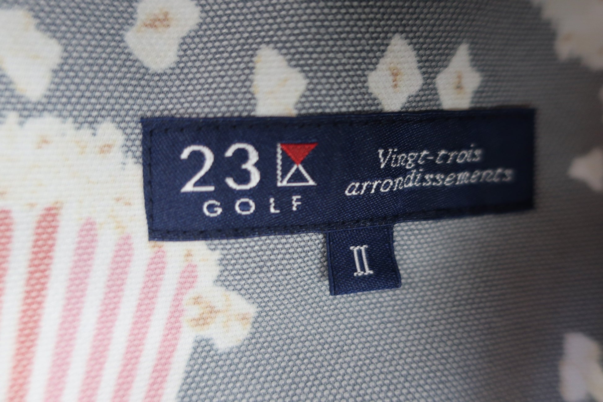23区 GOLF(23区ゴルフ) スカート ネイビーポップコーン柄 レディース 2 A-6