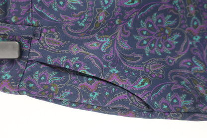 BEAMS GOLF(ビームスゴルフ) スカート ネイビーペイズリー柄 レディース L A-2