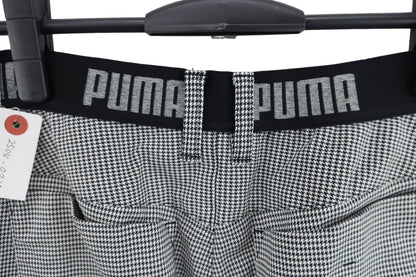 PUMA GOLF(プーマゴルフ) パンツ 白黒千鳥柄 メンズ S A-8
