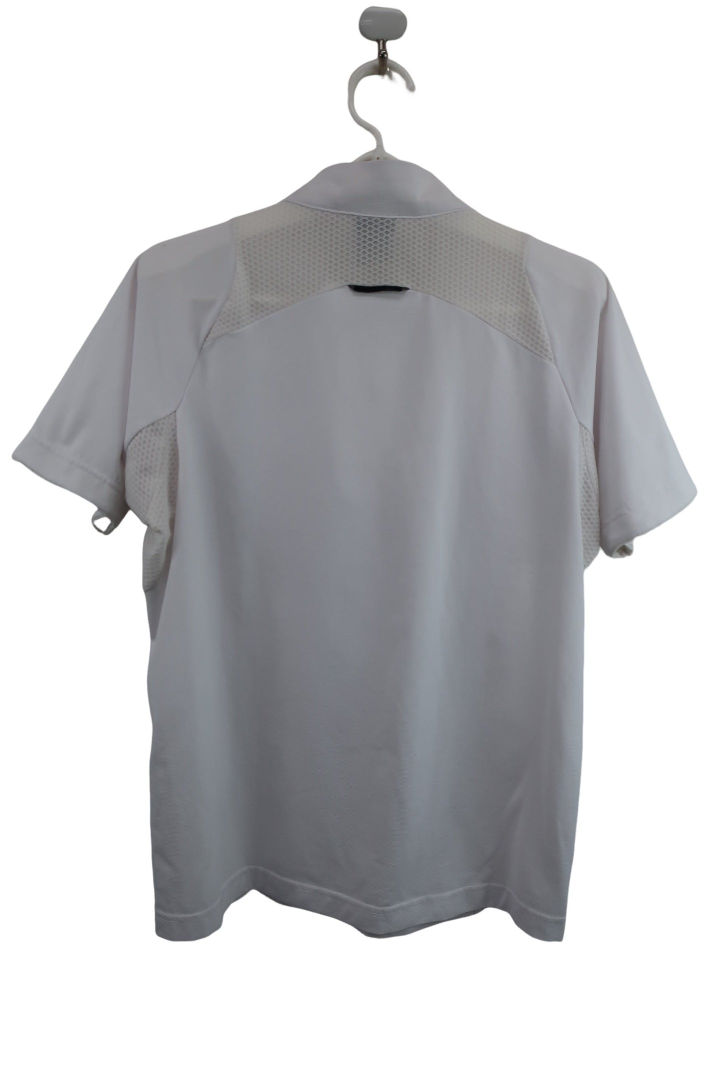 OAKLEY(オークリー) ハーフジップシャツ 白 メンズ M B-5