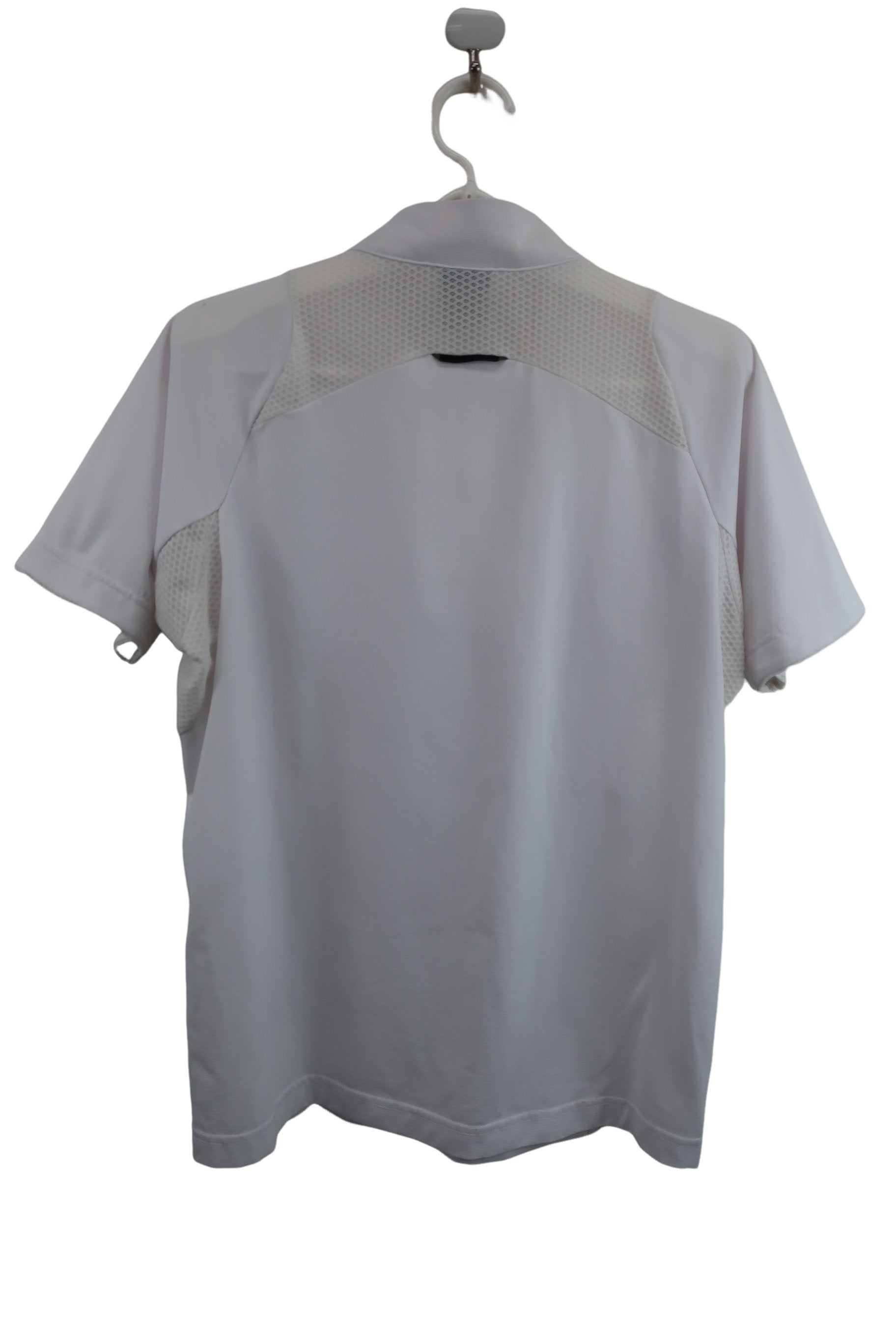 OAKLEY(オークリー) ハーフジップシャツ 白 メンズ M B-5