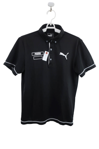 PUMA GOLF(プーマゴルフ) ポロシャツ 黒 メンズ S A-1
