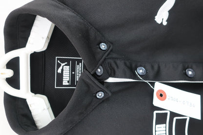 PUMA GOLF(プーマゴルフ) ポロシャツ 黒 メンズ S A-4