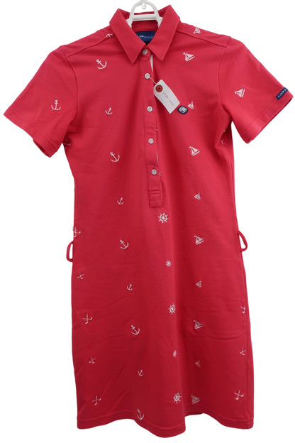 FIDRA(フィドラ) ワンピース 赤 レディース S A-1