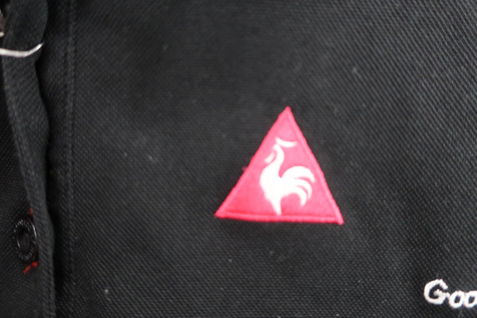 le coq sportif(ルコックスポルティフ) ポロシャツ 黒 レディース M A-2