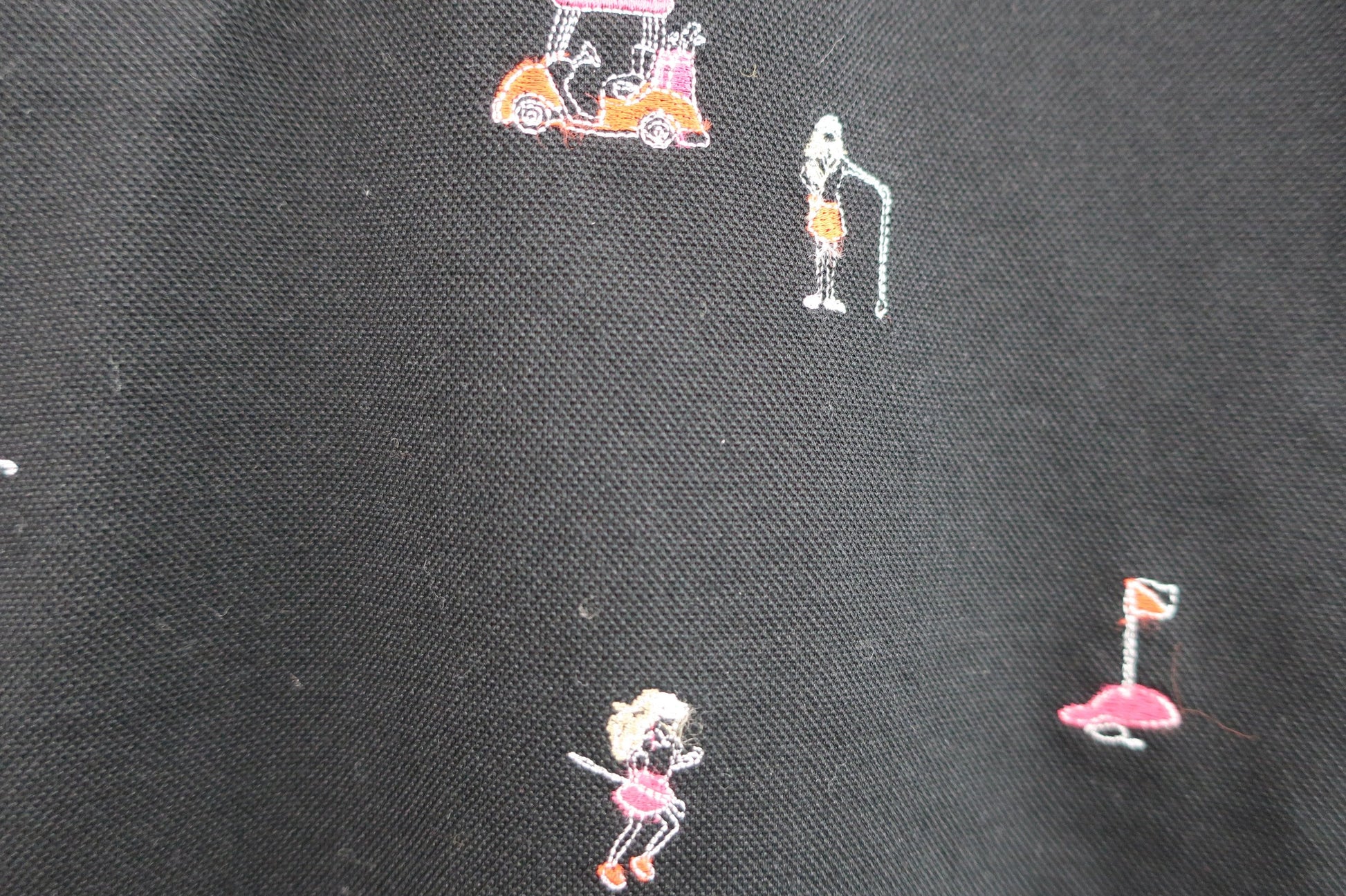 le coq sportif(ルコックスポルティフ) ポロシャツ 黒 レディース M A-6