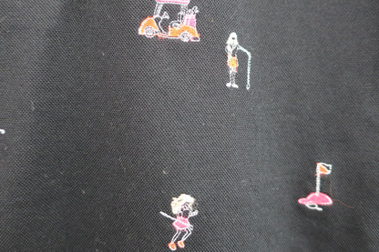 le coq sportif(ルコックスポルティフ) ポロシャツ 黒 レディース M A-6