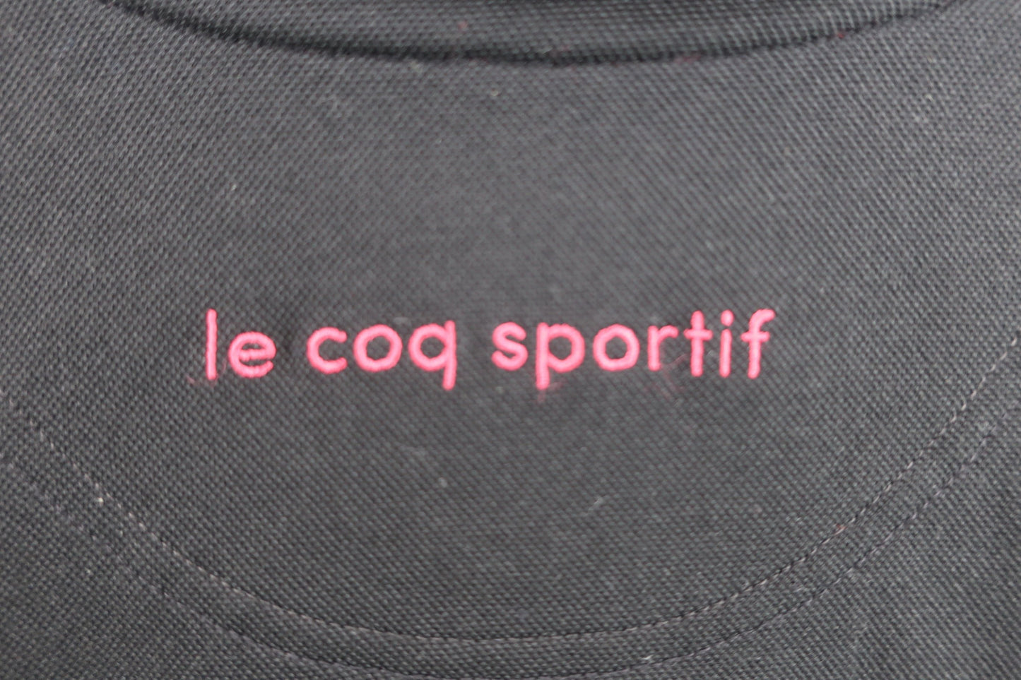 le coq sportif(ルコックスポルティフ) ポロシャツ 黒 レディース M A-8