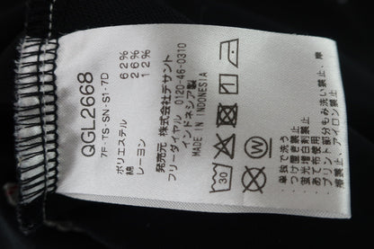 le coq sportif(ルコックスポルティフ) ポロシャツ 黒 レディース M A-9