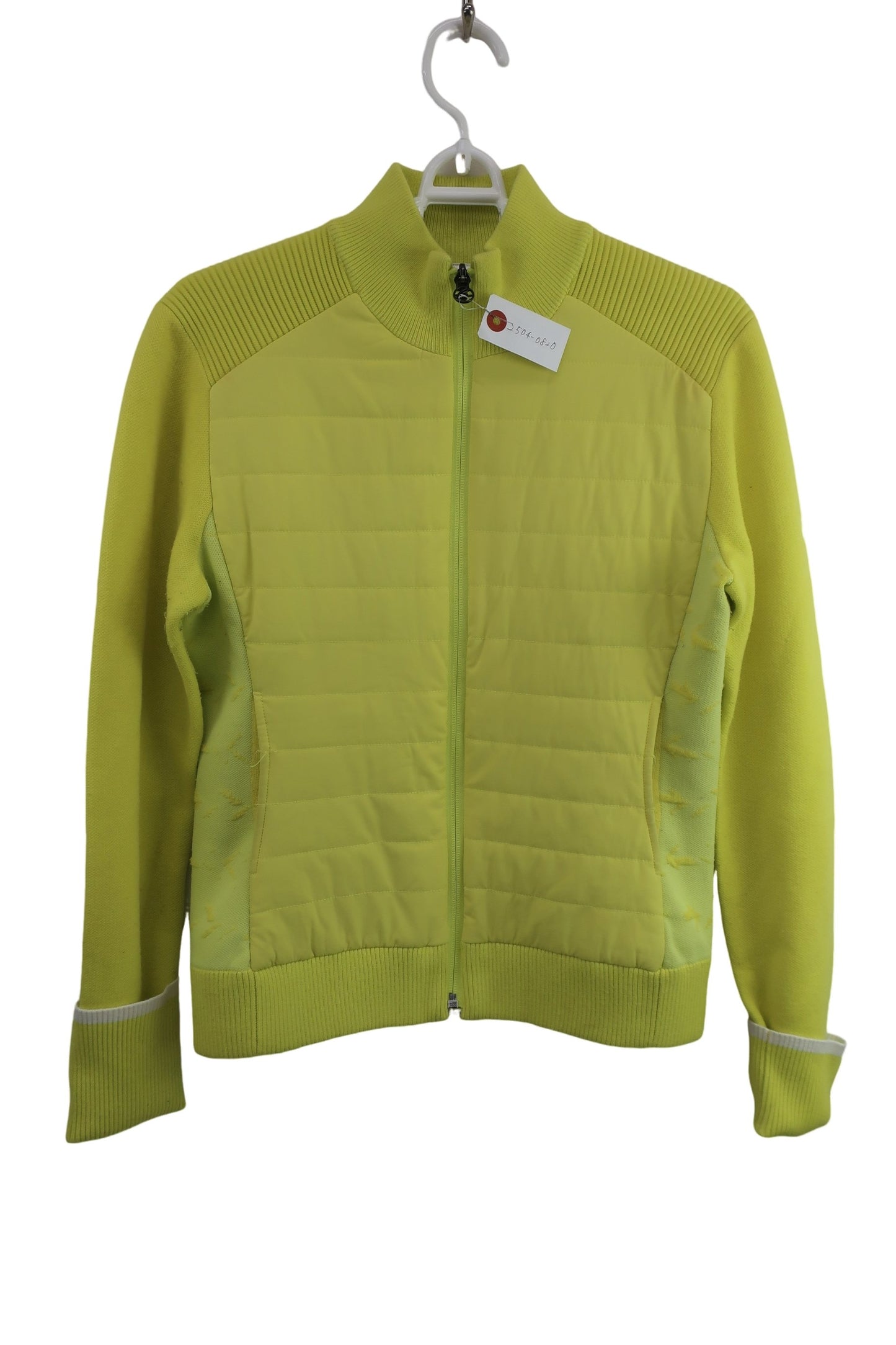 DESCENTE(デサント) フルジップジャケット 黄色 レディース M B-1