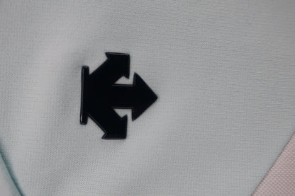 DESCENTE(デサント) ハーフジップポロシャツ 青系白 レディース M A-2