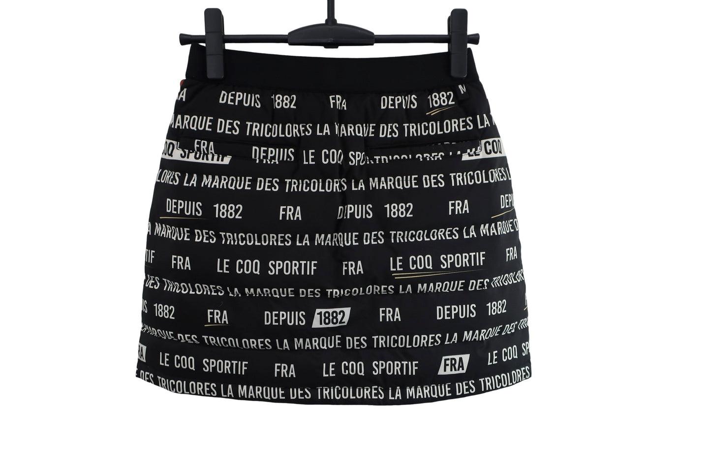 le coq sportif(ルコックスポルティフ) ダウンスカート 黒 レディース 9 A-4