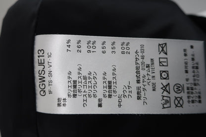 le coq sportif(ルコックスポルティフ) ダウンスカート 黒 レディース 9 A-5