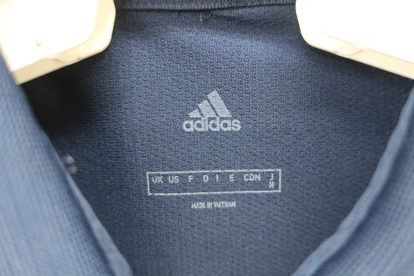 adidas(アディダス) ノースリーブポロシャツ ネイビー レディース M A-3