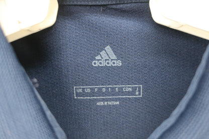 adidas(アディダス) ノースリーブポロシャツ ネイビー レディース M A-3