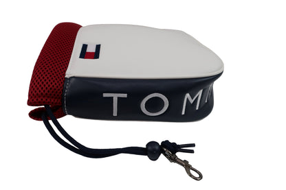 TOMMY HILFIGER GOLF(トミーヒルフィガーゴルフ) アイアンカバー 白ネイビー赤 フリーサイズ N-4